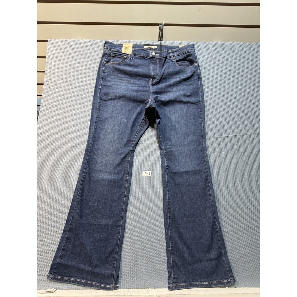 Levi's Original BootCut Flare Denin Jeans Women Sz 32x32 Blue Brand New
